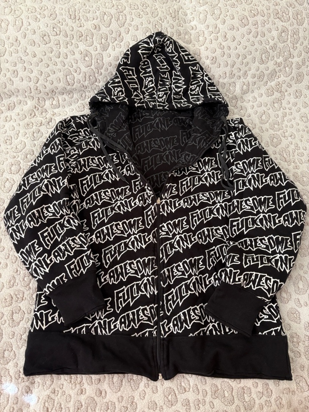 AUTHENTIC SUPER RARE FA REVERSIBLE HOODIE